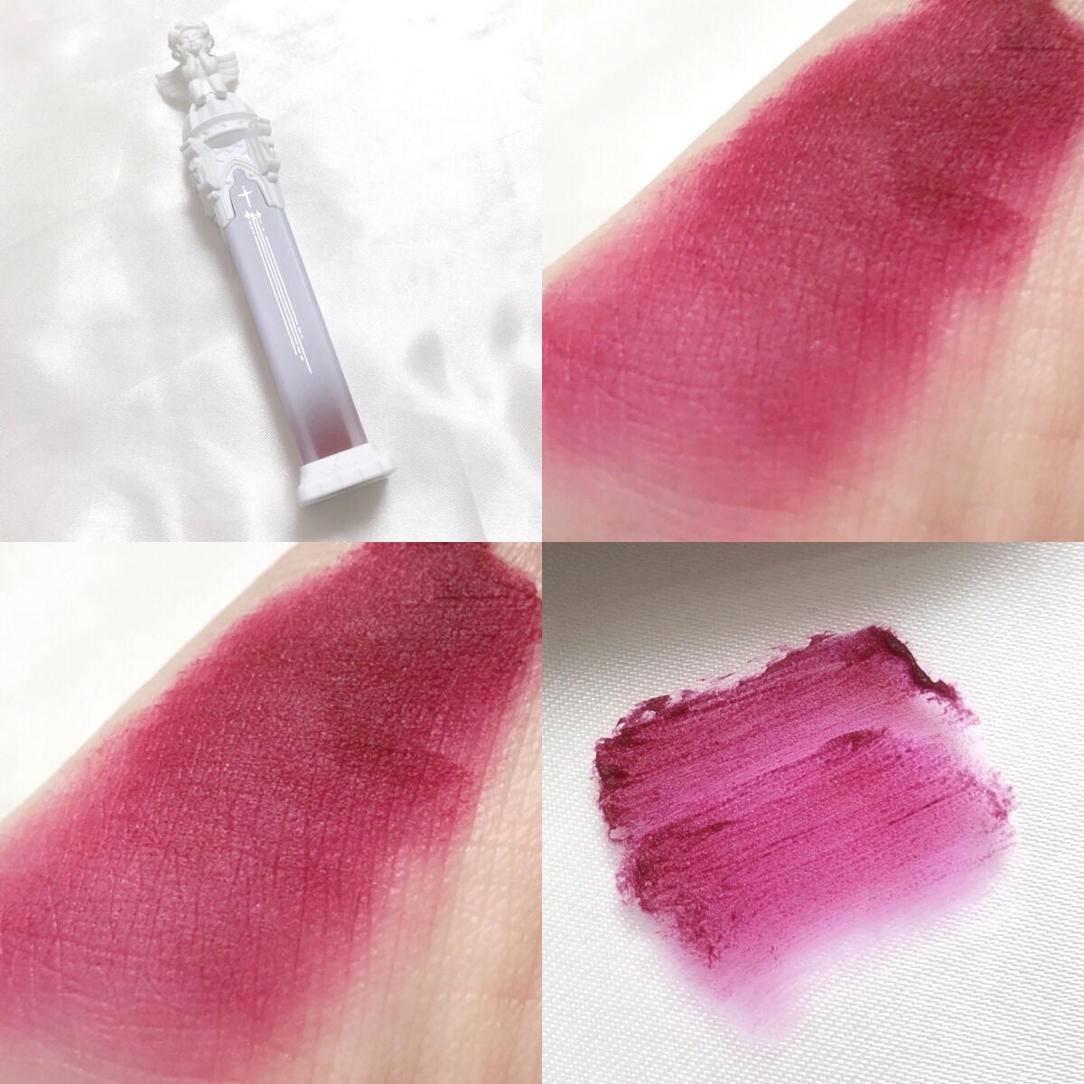 リトルエンジェルフェザーマットリップ/FlowerKnows/口紅を使ったクチコミ(2枚目)