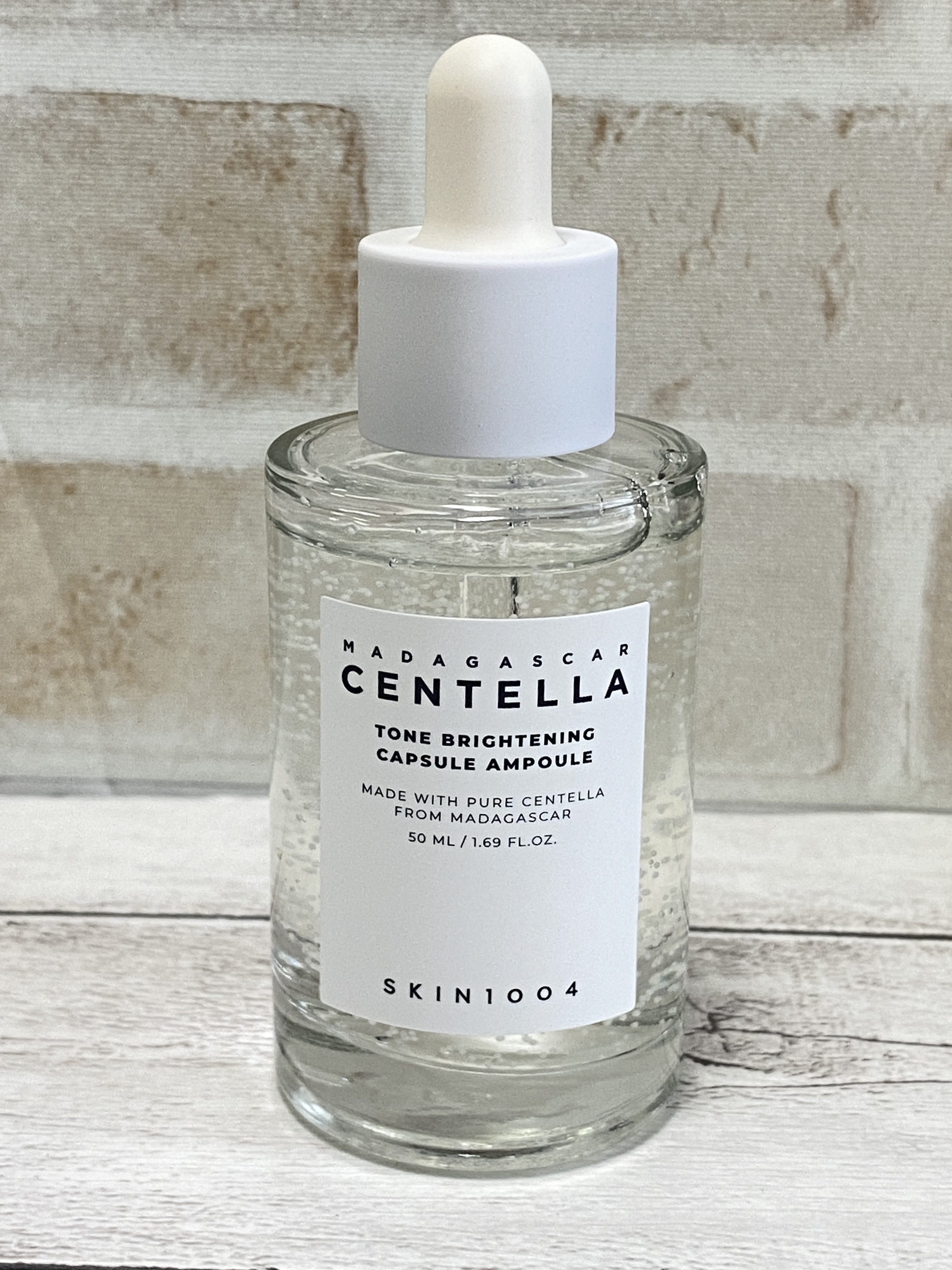 トーンブライトニング カプセルアンプル/SKIN1004/美容液を使ったクチコミ（1枚目）