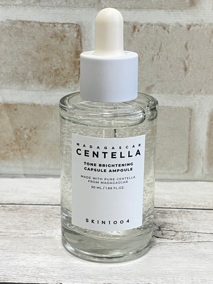 トーンブライトニング カプセルアンプル/SKIN1004/美容液を使ったクチコミ(1枚目)