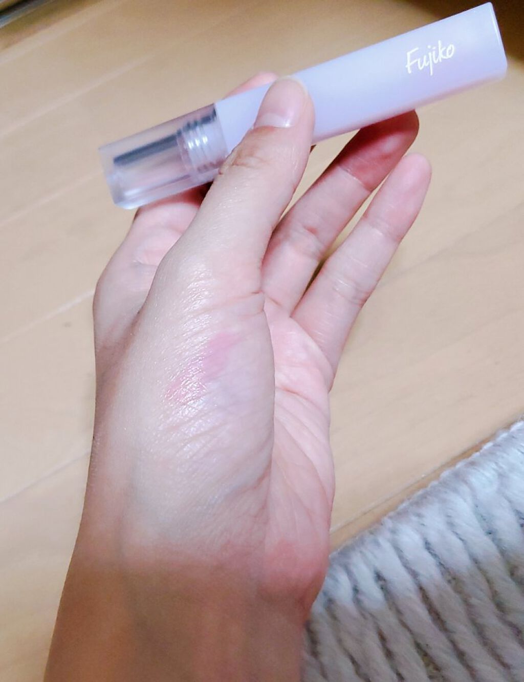 朝可愛グロス/Fujiko/リップグロスを使ったクチコミ（1枚目）