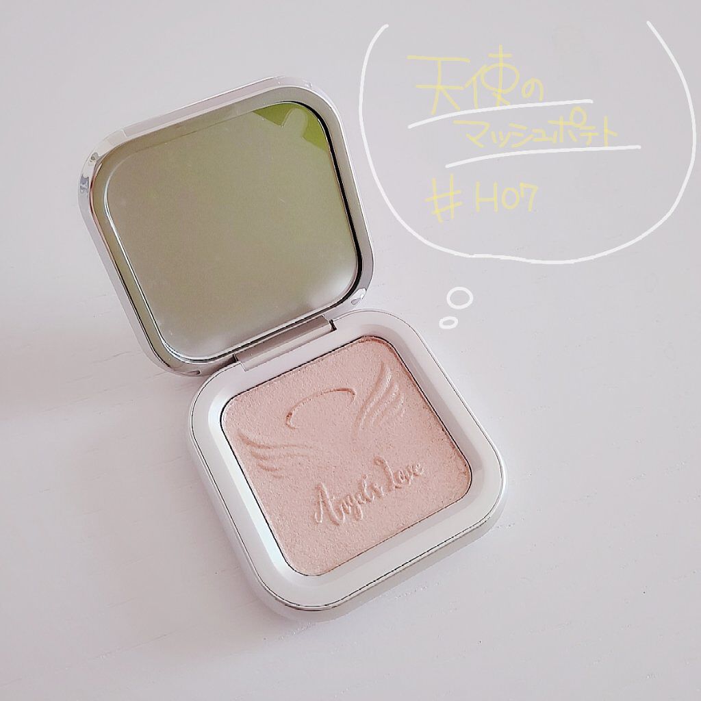 エンジェルキューピッドキスハイライター/ZEESEA/パウダーハイライトを使ったクチコミ（2枚目）