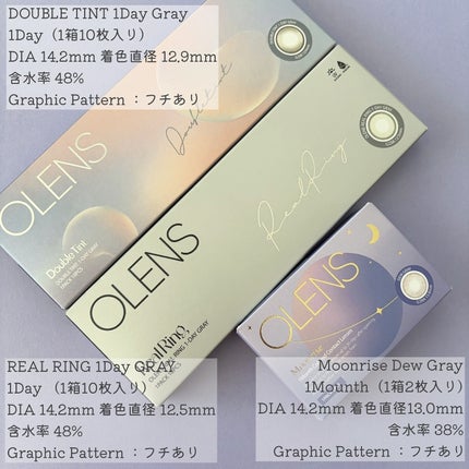 Moonrise Dew Gray/POPLENS/1ヶ月(1MONTH)カラコンを使ったクチコミ(2枚目)