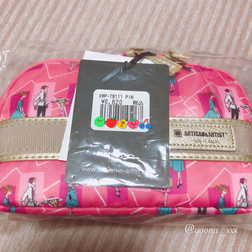コスメポーチ/ARTISAN&ARTIST(アルティザン・アンド・アーティスト)/化粧ポーチを使ったクチコミ(3枚目)