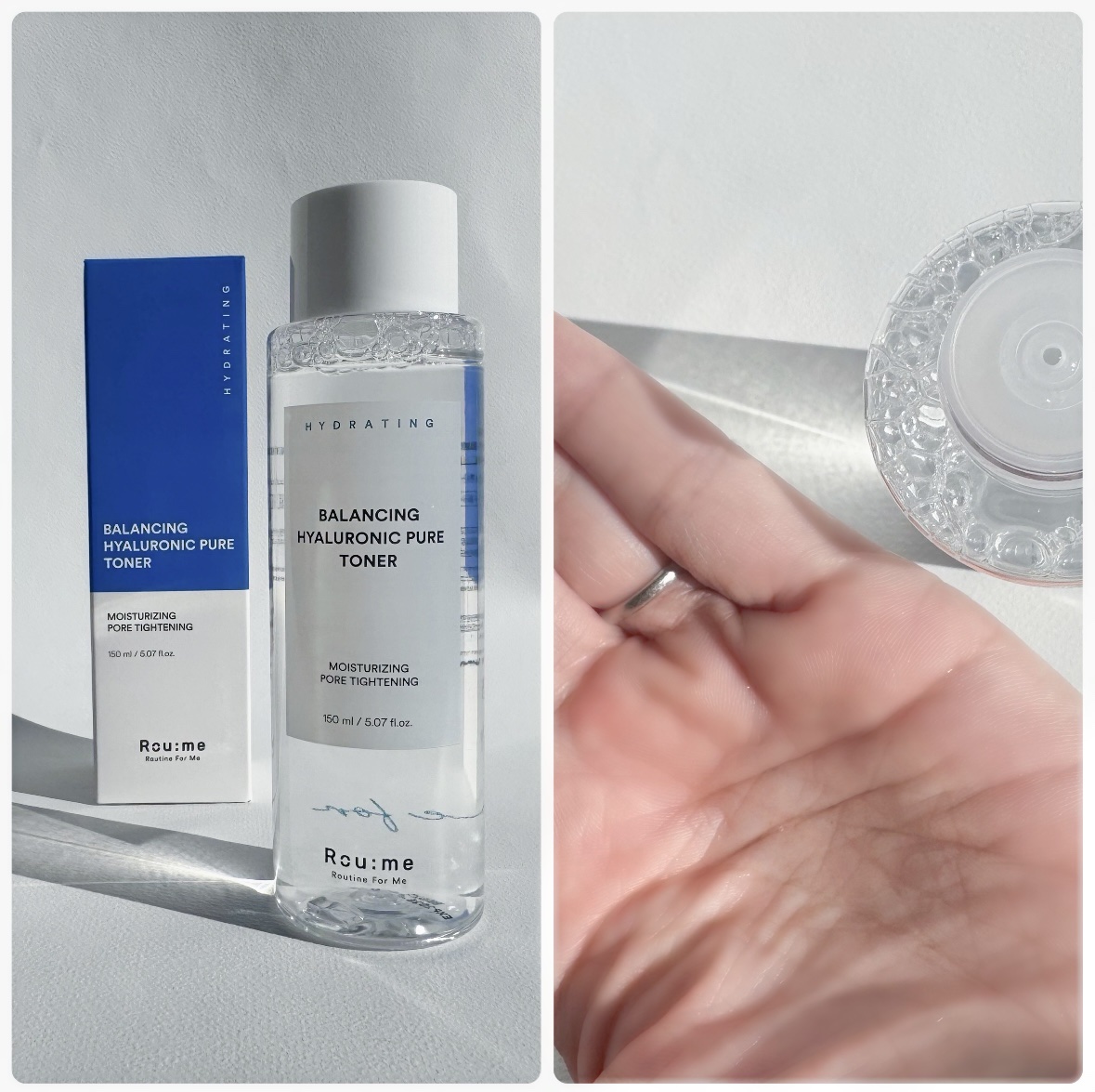 バランシング ヒアルロニック ピュア トナー/Roume/化粧水を使ったクチコミ（3枚目）