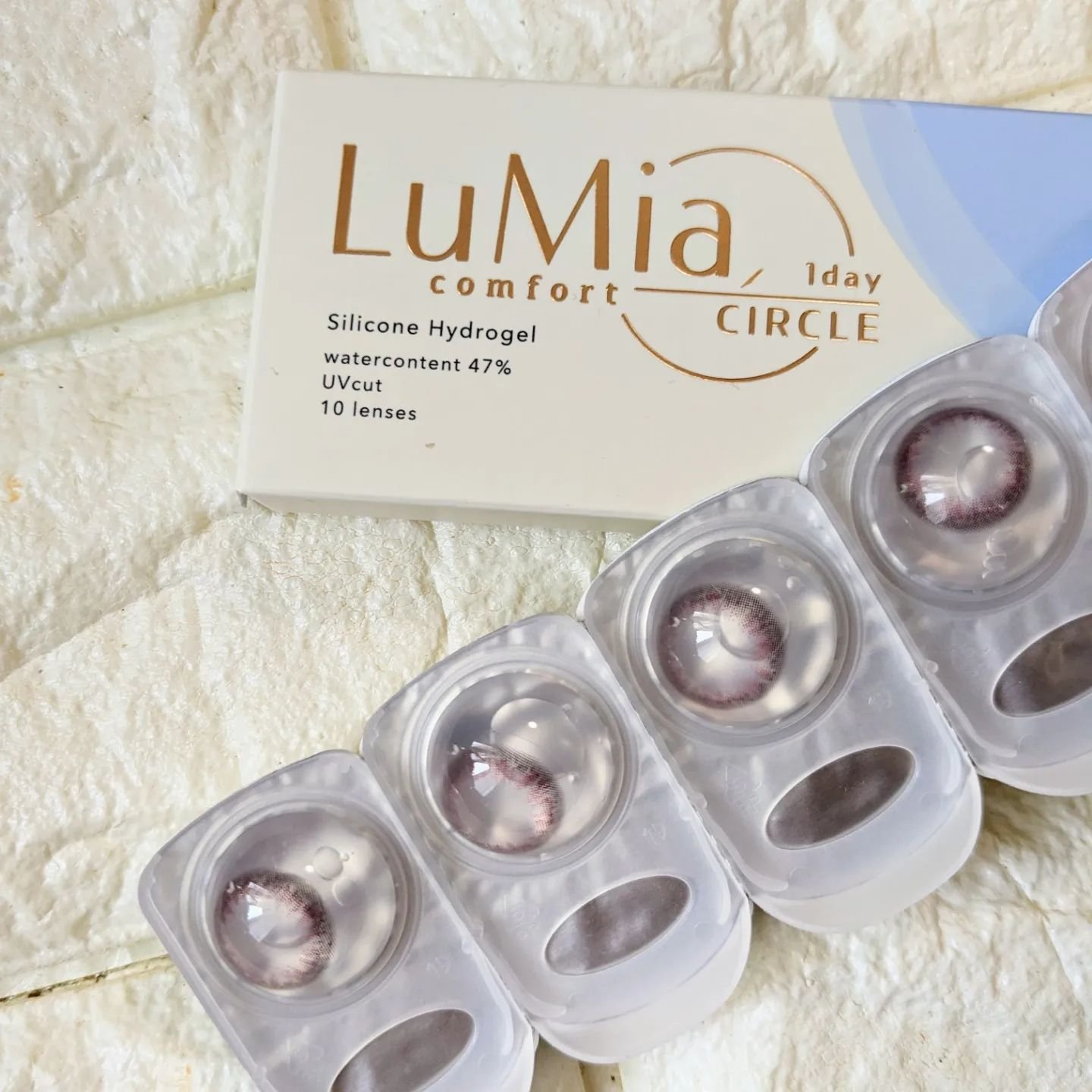 LuMia comfort 1day CIRCLE/LuMia/ワンデー（１DAY）カラコンを使ったクチコミ（2枚目）