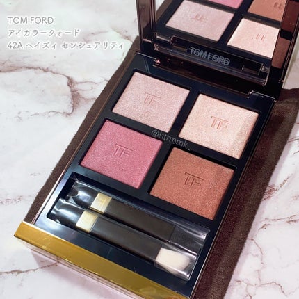 アイ カラー クォード/TOM FORD BEAUTY/アイシャドウパレットを使ったクチコミ(1枚目)