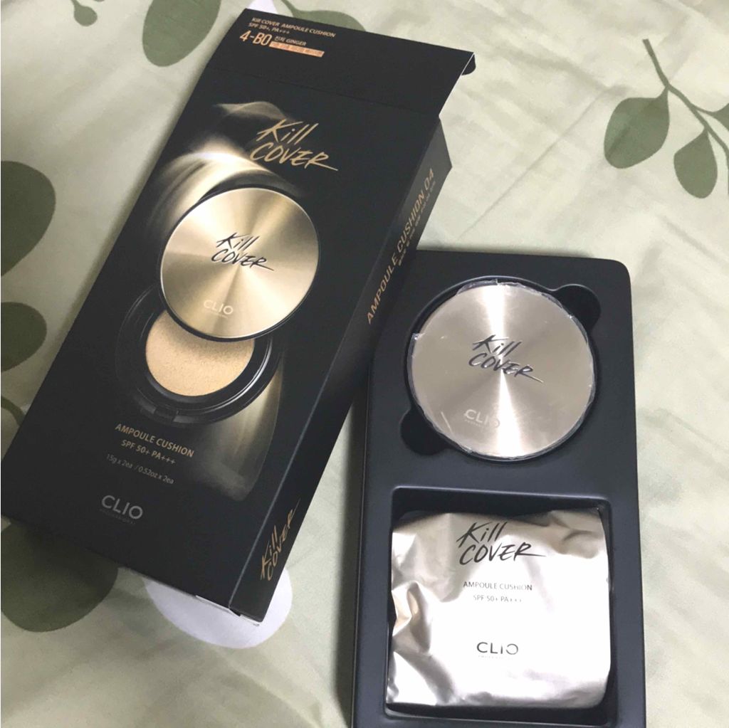 キル カバー ファンウェア クッション エックスピー/CLIO/クッションファンデーションを使ったクチコミ(2枚目)
