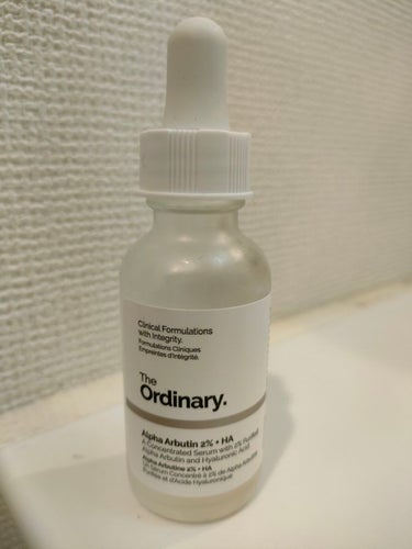 Alpha Arbutin 2% + HA/The Ordinary/フェイスオイルを使ったクチコミ（1枚目）