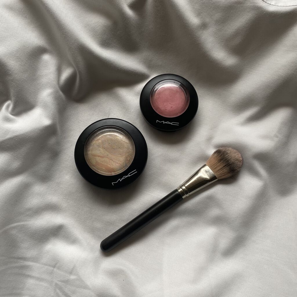 #159 デュオ ファイバー ブラッシュ ブラシ/M・A・C/メイクブラシを使ったクチコミ（1枚目）