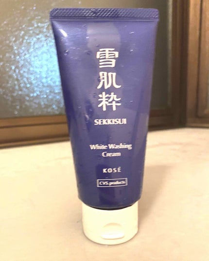 ホワイト クリーム ウォッシュ/雪肌精/洗顔フォームを使ったクチコミ(1枚目)