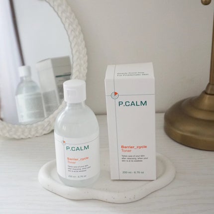 バリアサイクルトナー/P.CALM/化粧水を使ったクチコミ(5枚目)