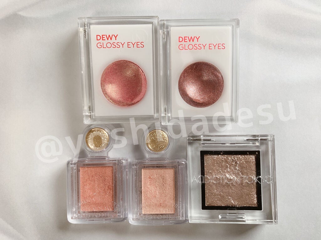 よしだちゃん on LIPS 「2021/8/1のメイク🌟MISSHAMデューイグロッシーアイ..」(2枚目)