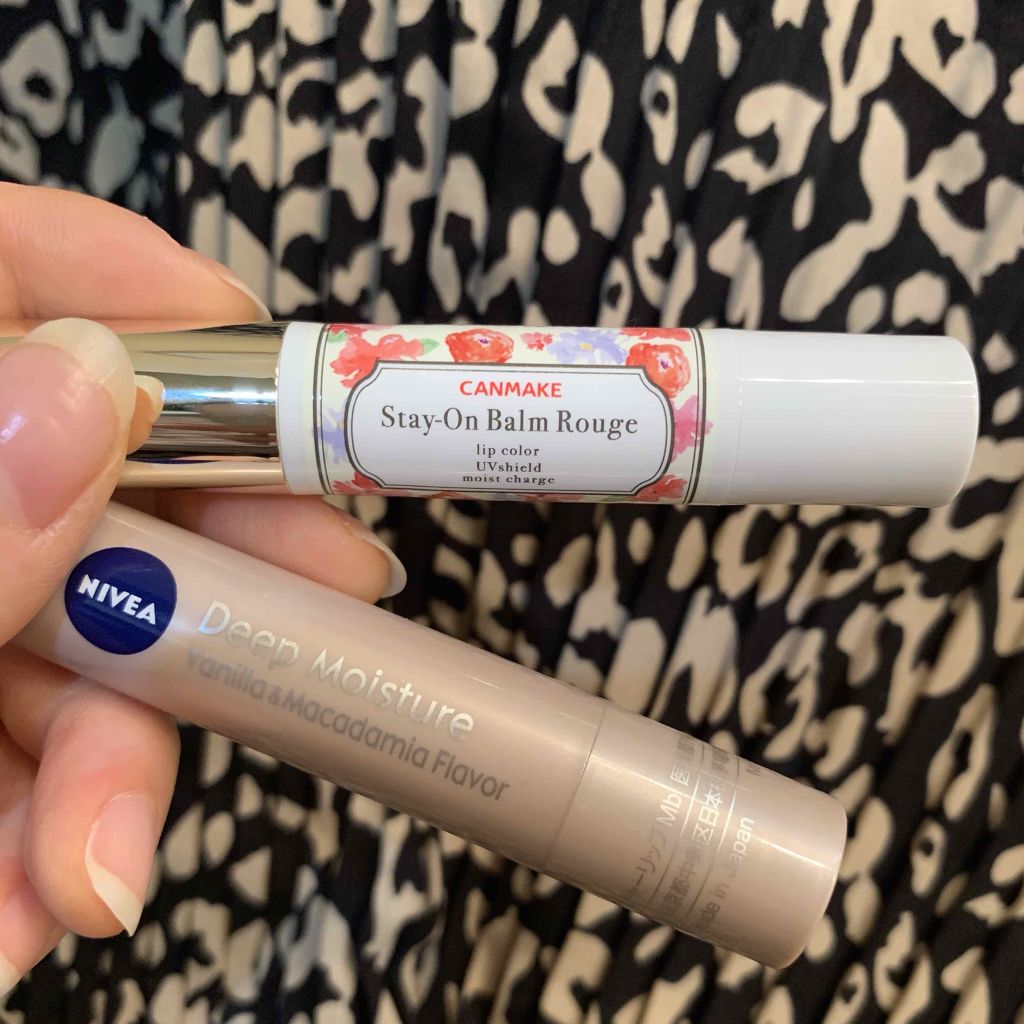 ニベア ディープモイスチャーリップ/ニベア/リップクリームを使ったクチコミ（1枚目）