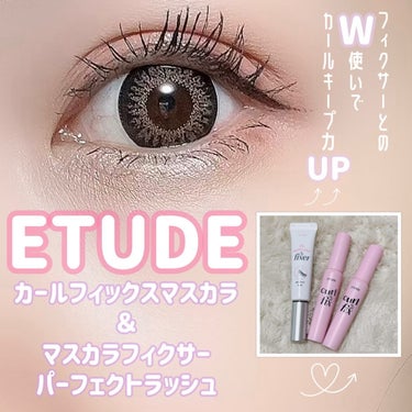 マスカラフィクサー パーフェクトラッシュ/ETUDE/マスカラ下地・トップコートを使ったクチコミ（1枚目）