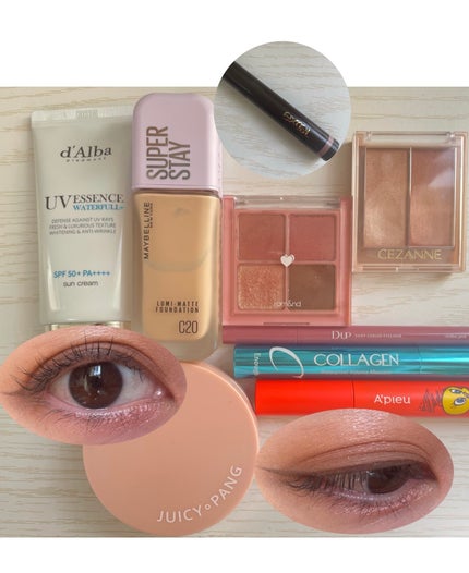 グリームオンフィットシャドウ/excel/スティックアイシャドウを使ったクチコミ(1枚目)