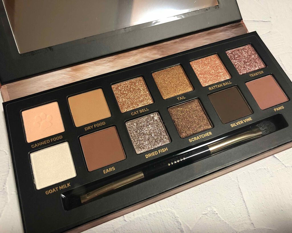 エクスプローラ12色 動物アイシャドウパレット/PERFECT DIARY/アイシャドウパレットを使ったクチコミ（2枚目）