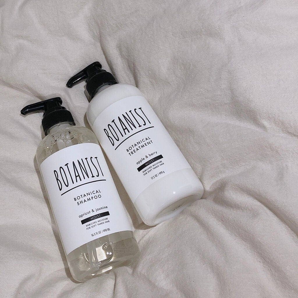 ボタニカルシャンプー/トリートメント(モイスト) /BOTANIST/シャンプー・コンディショナーを使ったクチコミ(1枚目)