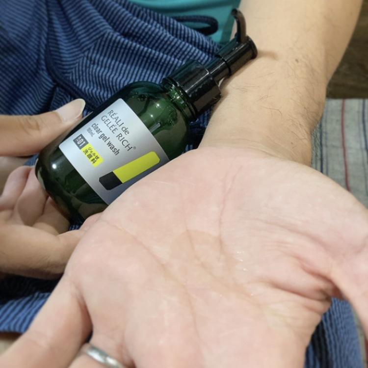 クリアジェルウォッシュ/ジュレリッチ/その他洗顔料を使ったクチコミ（3枚目）