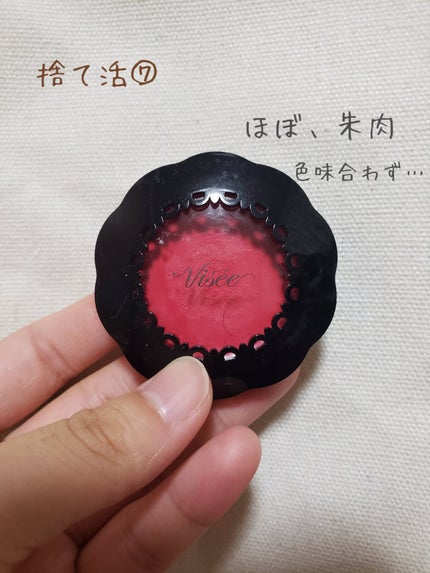 リシェ リップ&チーククリーム N/Visée/ジェル・クリームチークを使ったクチコミ(1枚目)