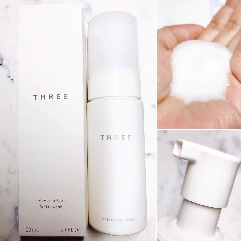 バランシング フォーム R/THREE/洗顔フォームを使ったクチコミ（1枚目）