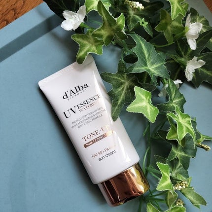 ウォータフルトーンアップサンクリーム/ダルバ/日焼け止めクリームを使ったクチコミ(1枚目)