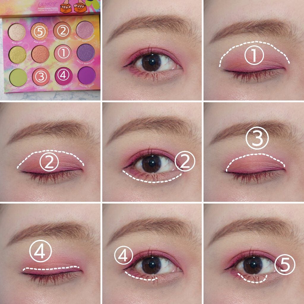 What Dreams Are Made Of/ColourPop/アイシャドウパレットを使ったクチコミ(3枚目)