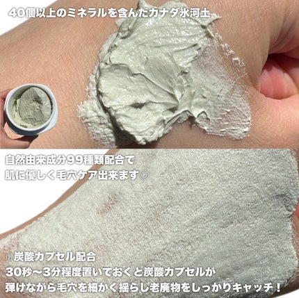 カナディアンクレイ ポア クレンザー/NEOGEN/洗い流すパック・マスクを使ったクチコミ(3枚目)