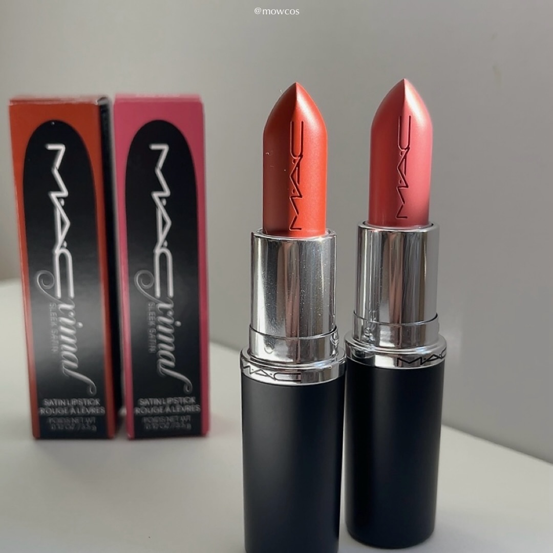 中古使った口紅 2024年秋新作口紅】マキシマル スリーク サテン リップスティック｜M