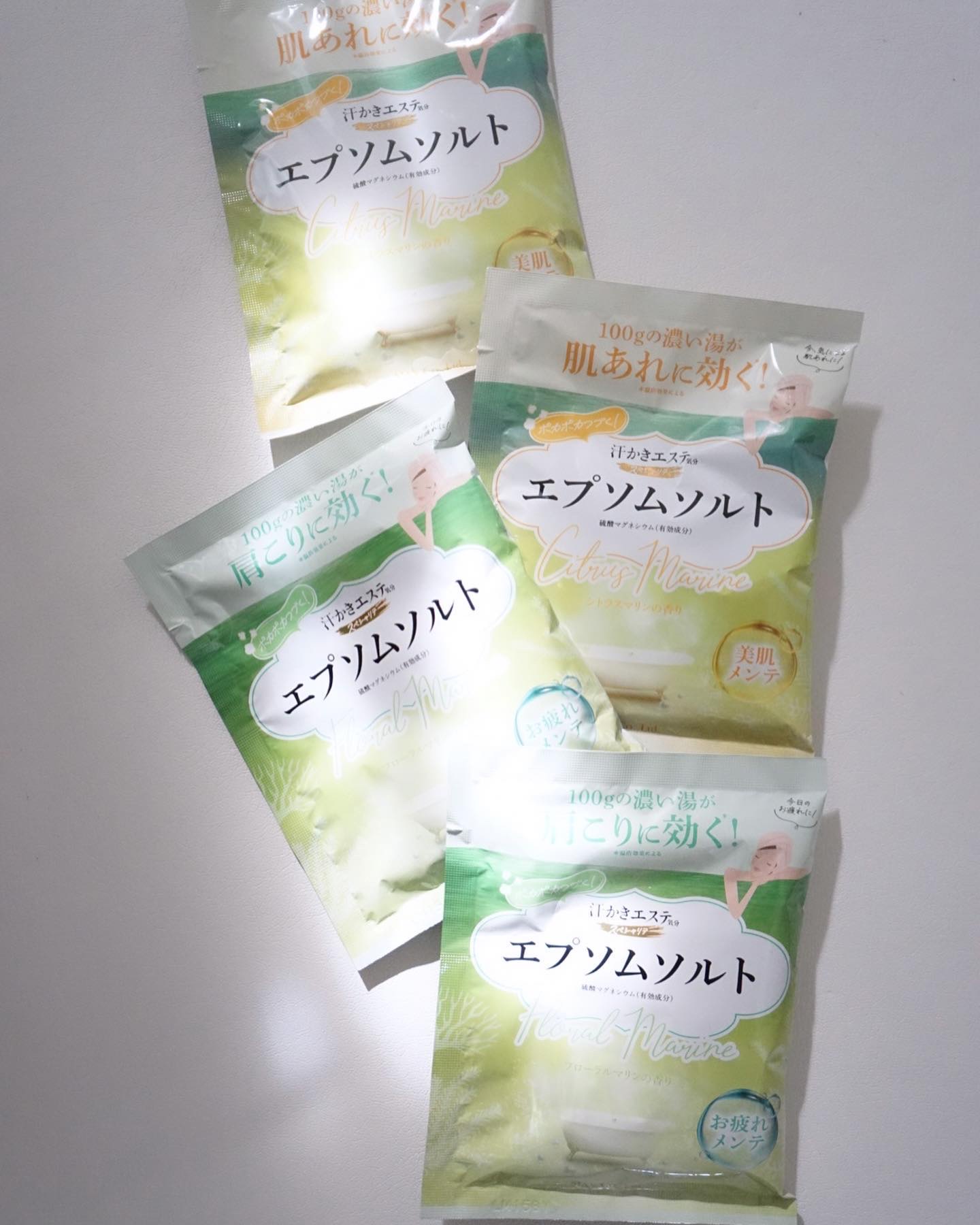 汗かきエステ気分 スペシャリテ エプソムソルト フローラルマリンの香り/マックス/無機塩系入浴剤を使ったクチコミ（2枚目）