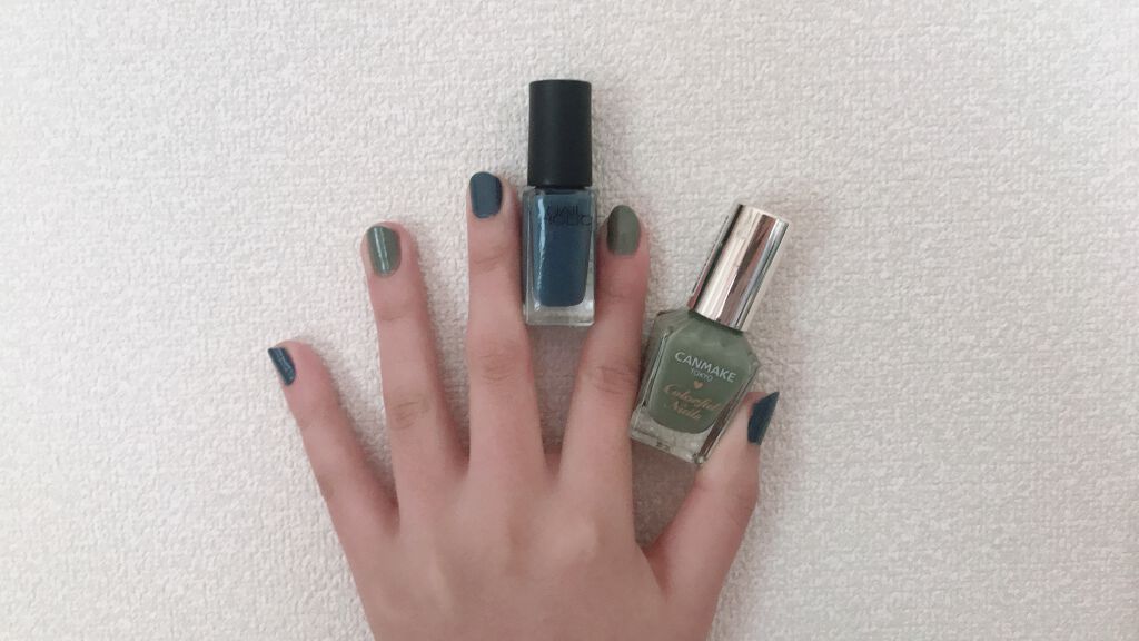 ネイルホリック Dusty pastel color/ネイルホリック/マニキュアを使ったクチコミ（1枚目）