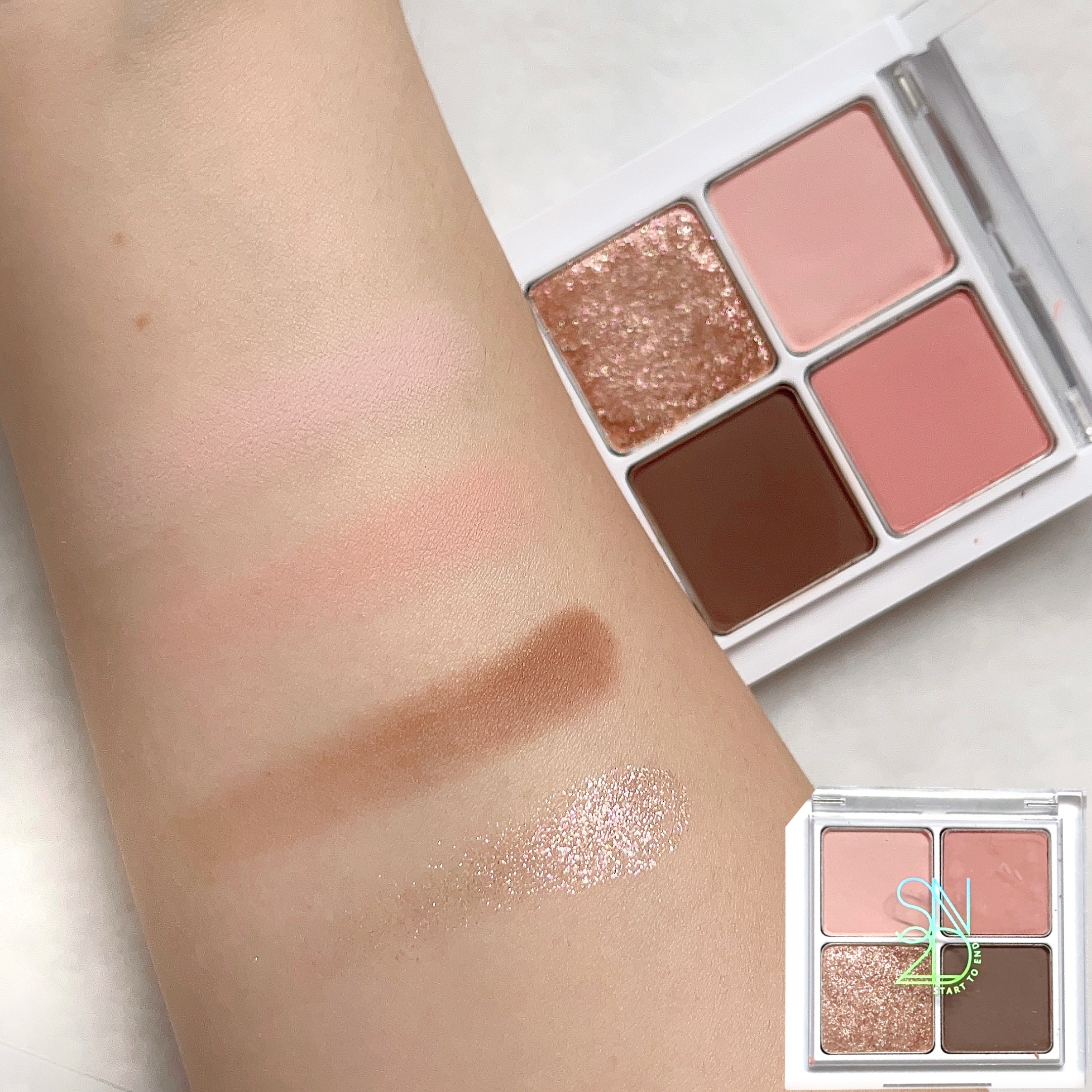 インフィニティフラター/S2ND/アイシャドウパレットを使ったクチコミ（3枚目）