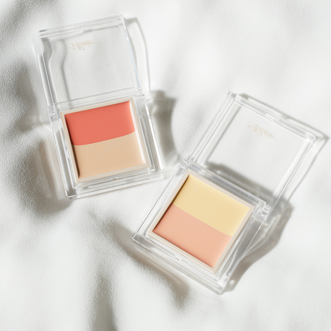 カラーデュオ トリック コンシーラー 07 イエロートリック/Visée/パレットコンシーラーを使ったクチコミ（1枚目）