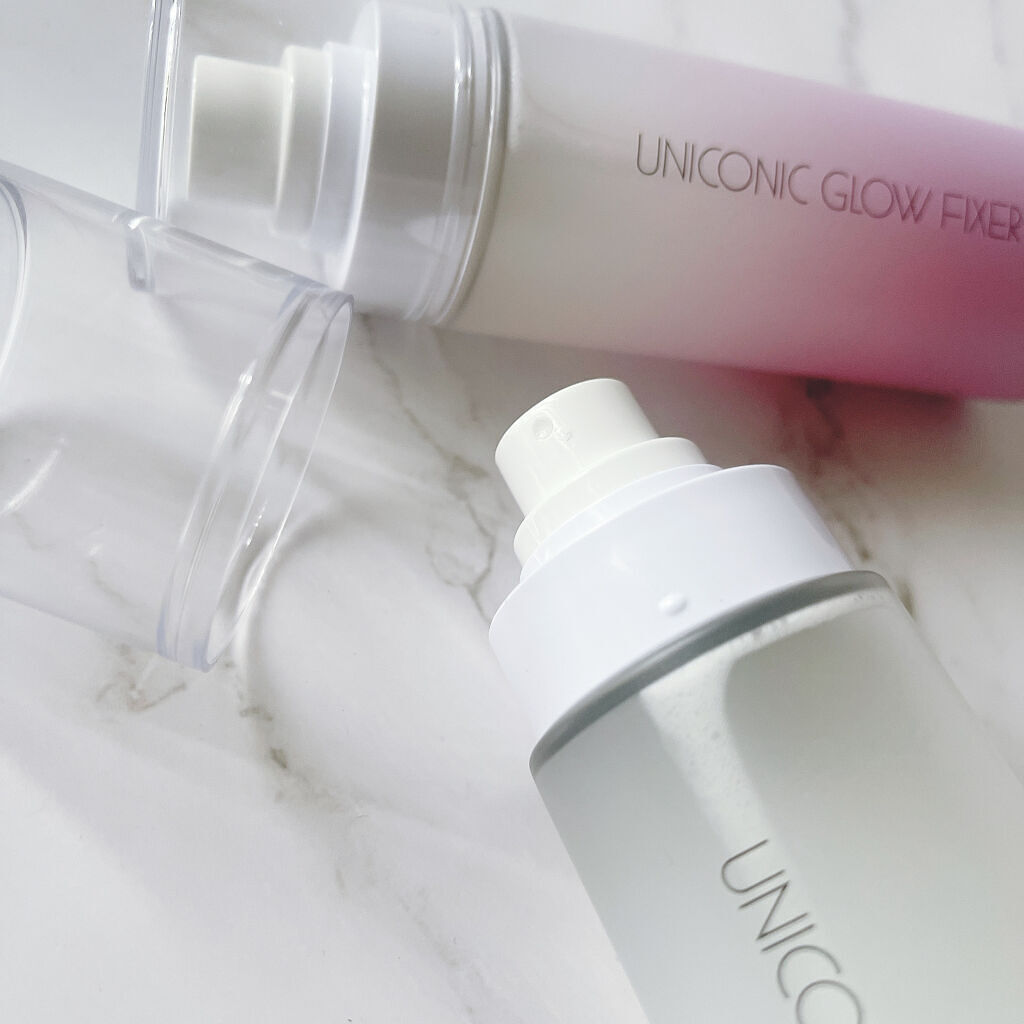 ユニコーン メイクアップグローフィックスミスト/SELF BEAUTY/フィックスミストを使ったクチコミ（2枚目）