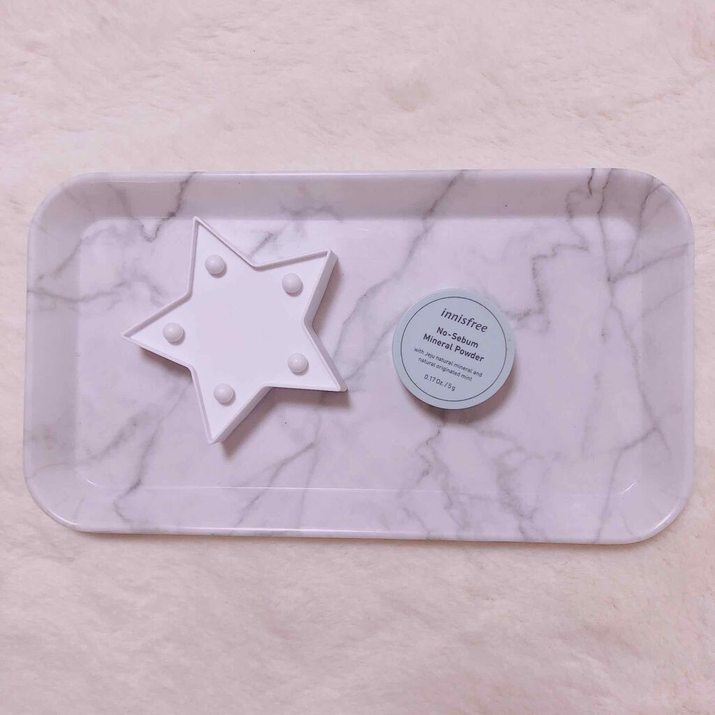 ノーセバム ミネラルパウダー/innisfree/ルースパウダーを使ったクチコミ（1枚目）