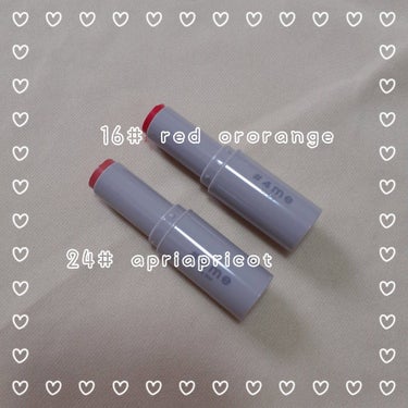 リップスティック 14# ORANGE RED/#4me by GU/口紅を使ったクチコミ（2枚目）