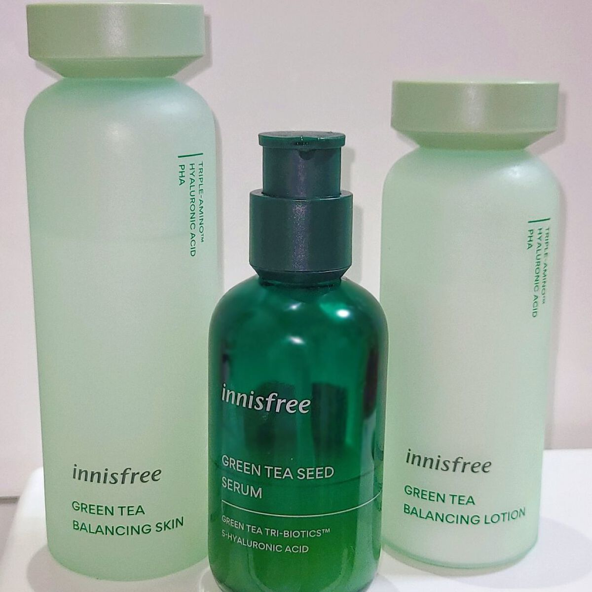 グリーンティー バランシングスキン/innisfree/化粧水を使ったクチコミ（3枚目）