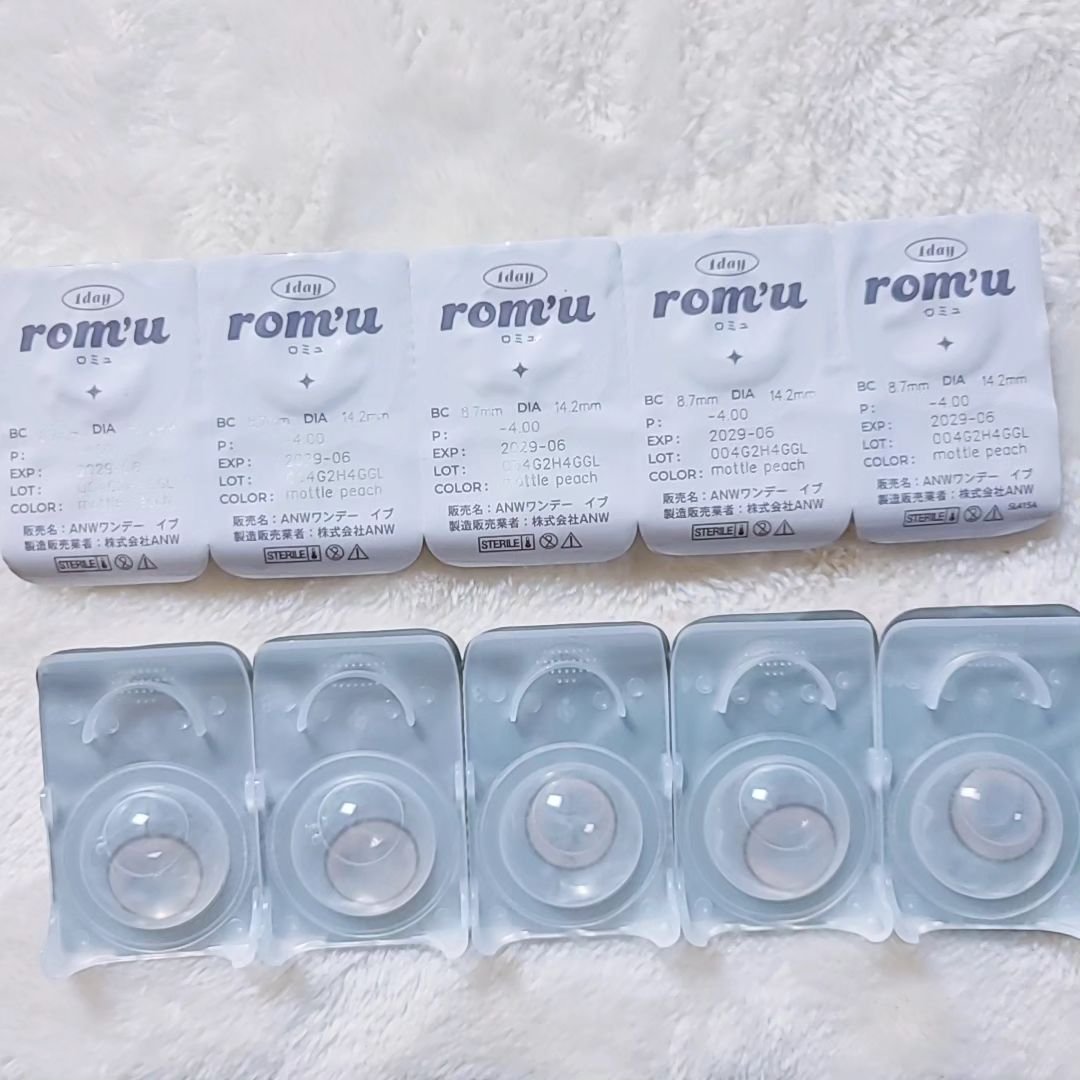 rom’u（ロミュ） 1day　episode01/rom'u/ワンデー（１DAY）カラコンを使ったクチコミ（3枚目）