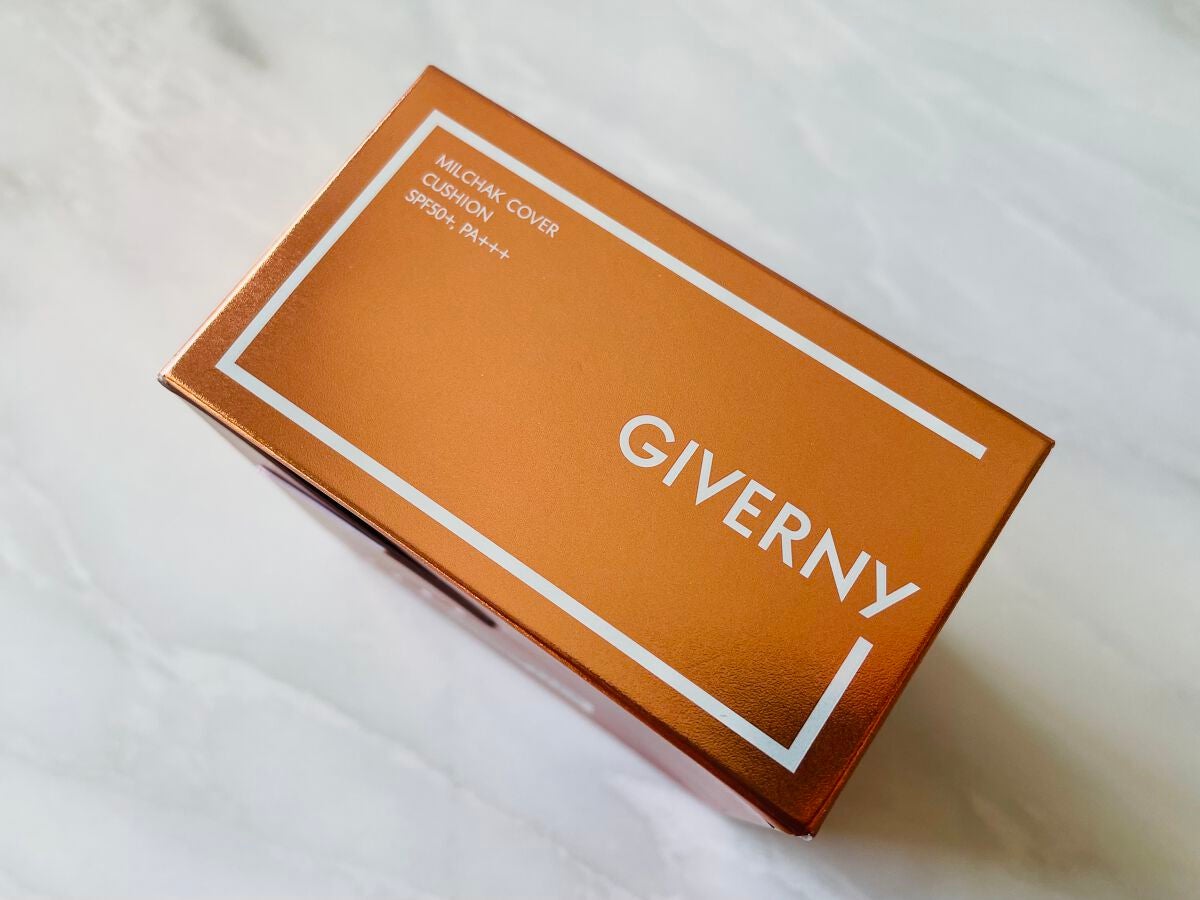 密着カバークッション/GIVERNY/クッションファンデーションを使ったクチコミ(5枚目)