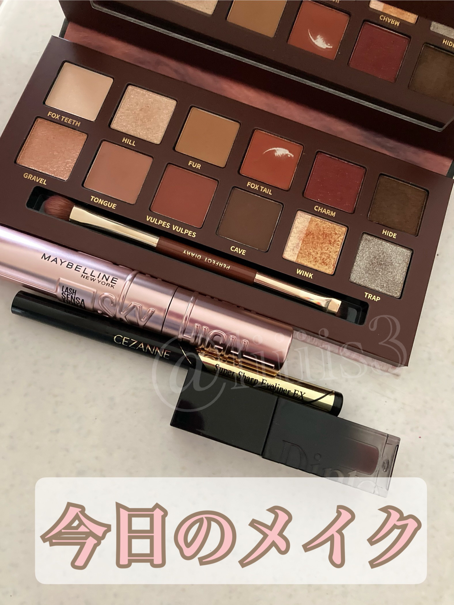 エクスプローラ12色 動物アイシャドウパレット/PERFECT DIARY/アイシャドウパレットを使ったクチコミ（1枚目）