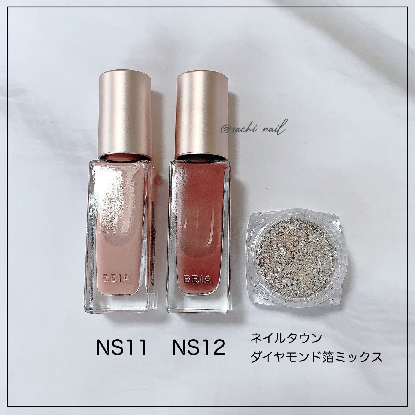 ダイヤモンド箔ミックス/NAILTOWN/ネイルチップ・パーツを使ったクチコミ(6枚目)