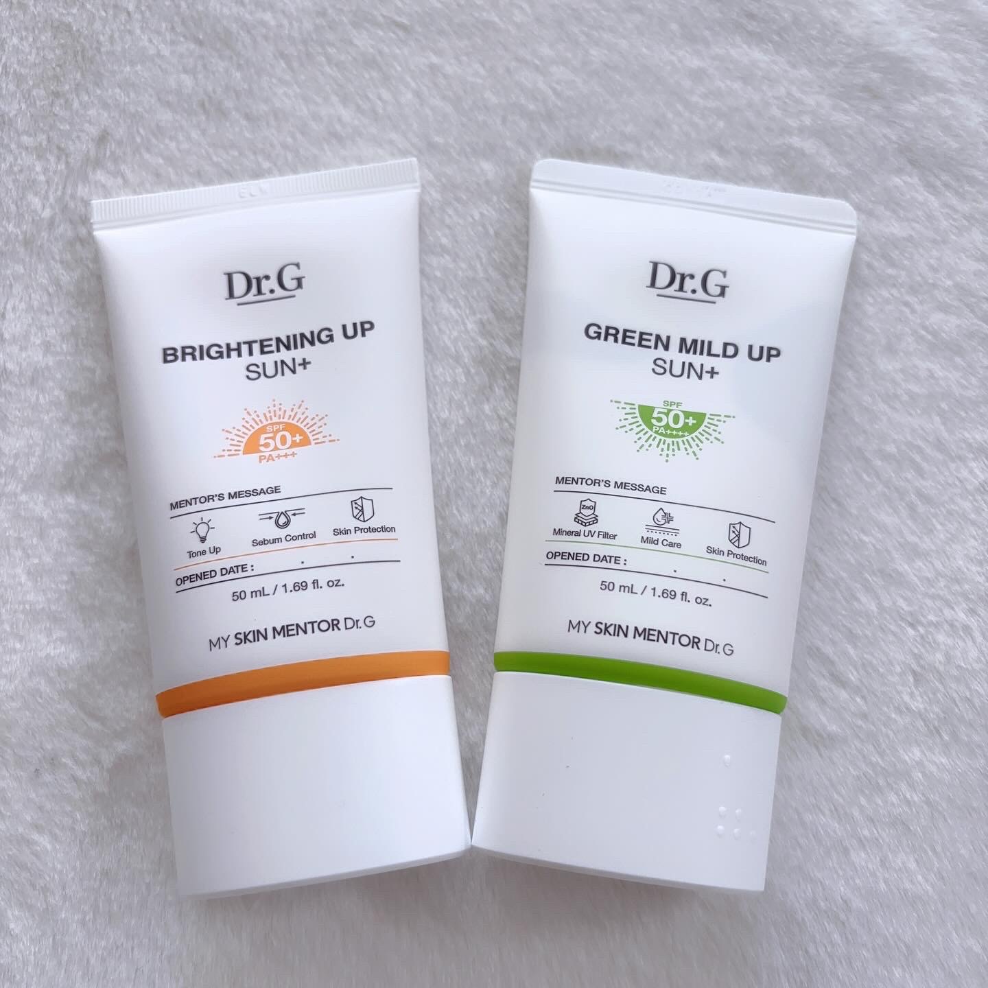 ブライトニングアップサンプラス/Dr.G/日焼け止めクリームを使ったクチコミ（1枚目）