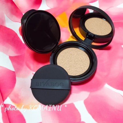 ベルベットジュエルクッション/BIVABOO/クッションファンデーションを使ったクチコミ(3枚目)