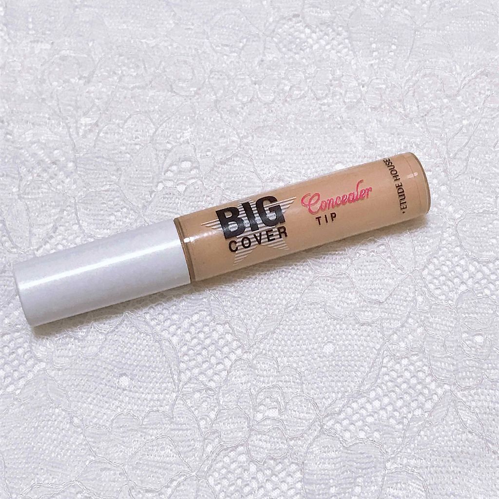 ビッグカバーチップコンシーラー/ETUDE/リキッドコンシーラーを使ったクチコミ（1枚目）