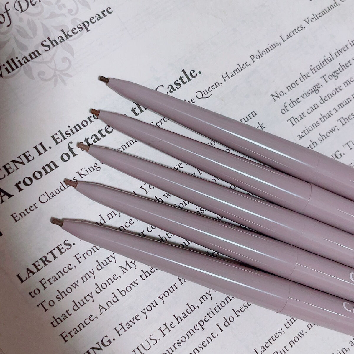 アイブロウカッペリーニスリム 02 ナチュラルブラウン/キャンメイク/アイブロウペンシルを使ったクチコミ（2枚目）