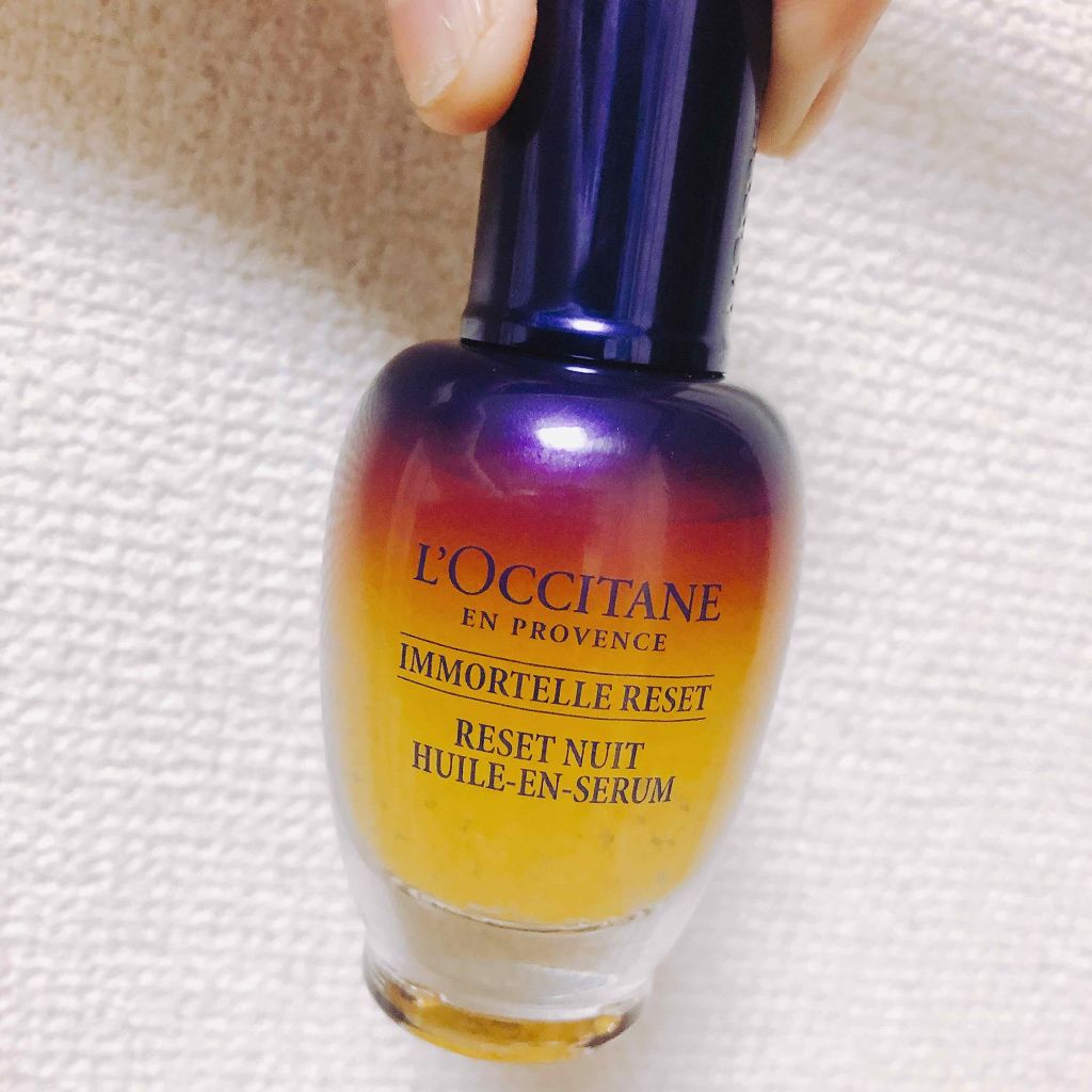 イモーテル オーバーナイトリセットセラム/L'OCCITANE/美容液を使ったクチコミ(1枚目)