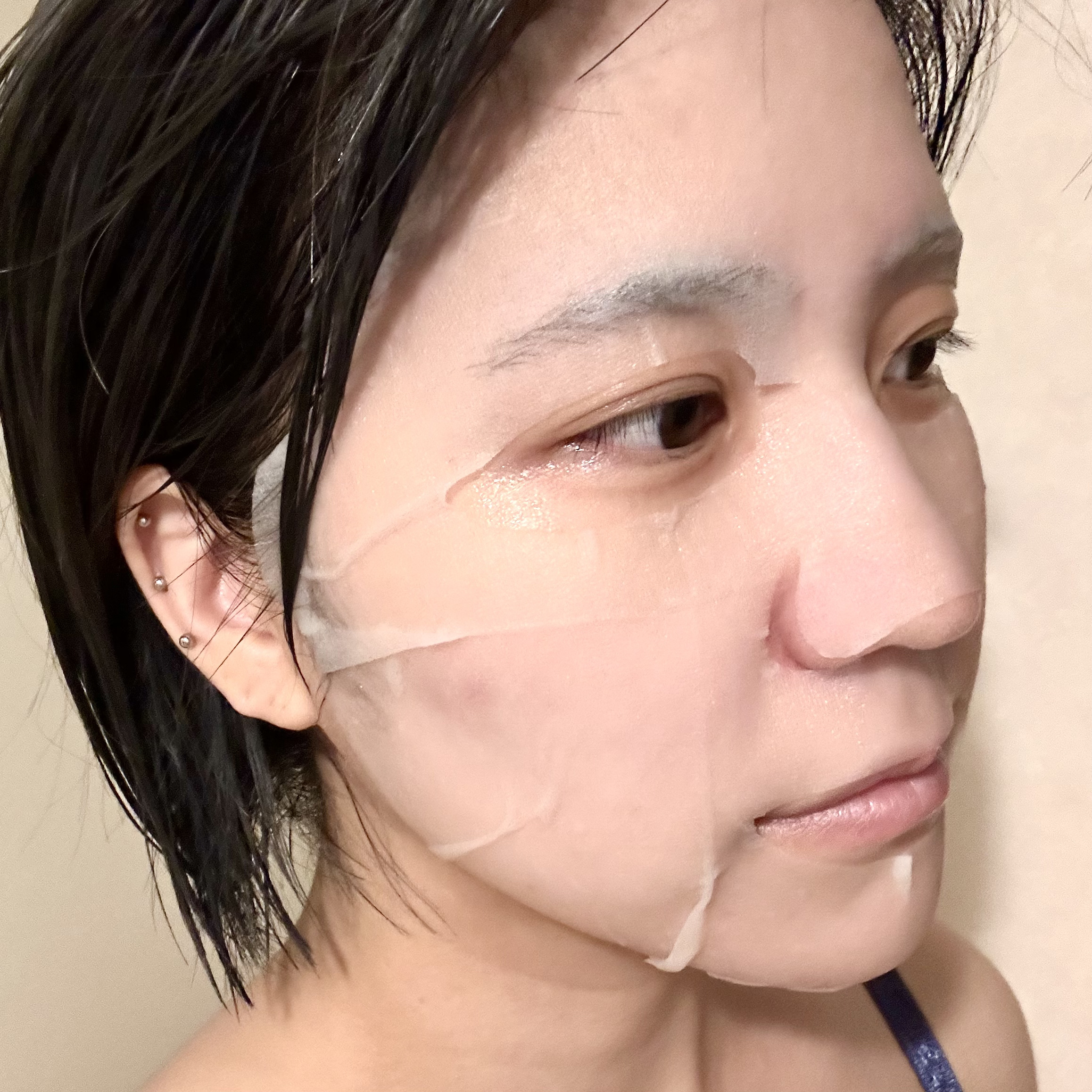 HEARTLEAF 77 SOOTHING TONER CICA EXOSOME MASK/Anua/シートマスク・パックを使ったクチコミ（2枚目）