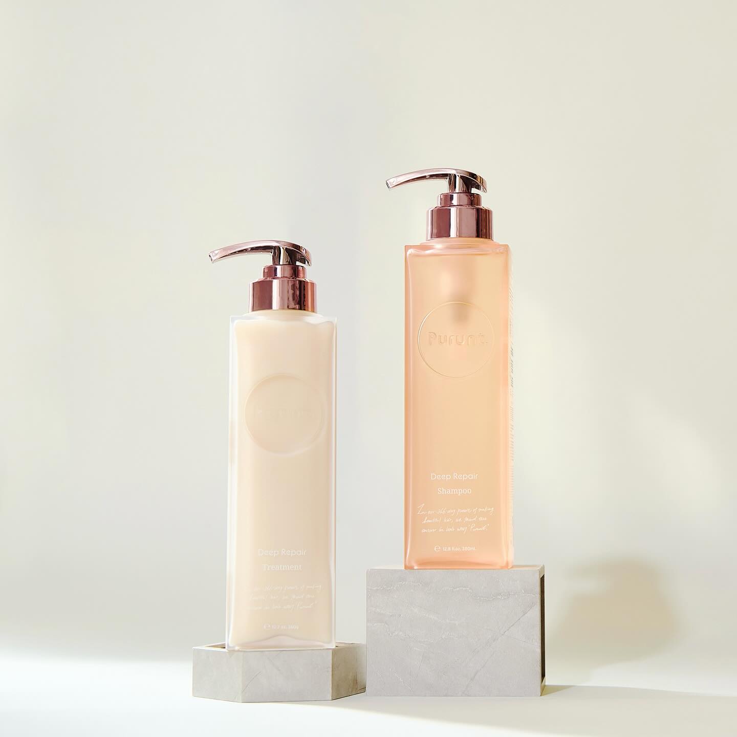 プルント ディープリペア美容液シャンプー／トリートメント/Purunt./市販シャンプーを使ったクチコミ（1枚目）