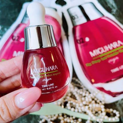 アンチリンクルエフェクトアンプルオリジン/MIGUHARA/美容液を使ったクチコミ(4枚目)
