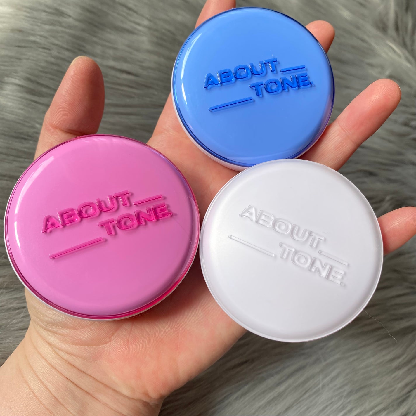 グローパウダーパクト/ABOUT TONE/プレストパウダーを使ったクチコミ(4枚目)