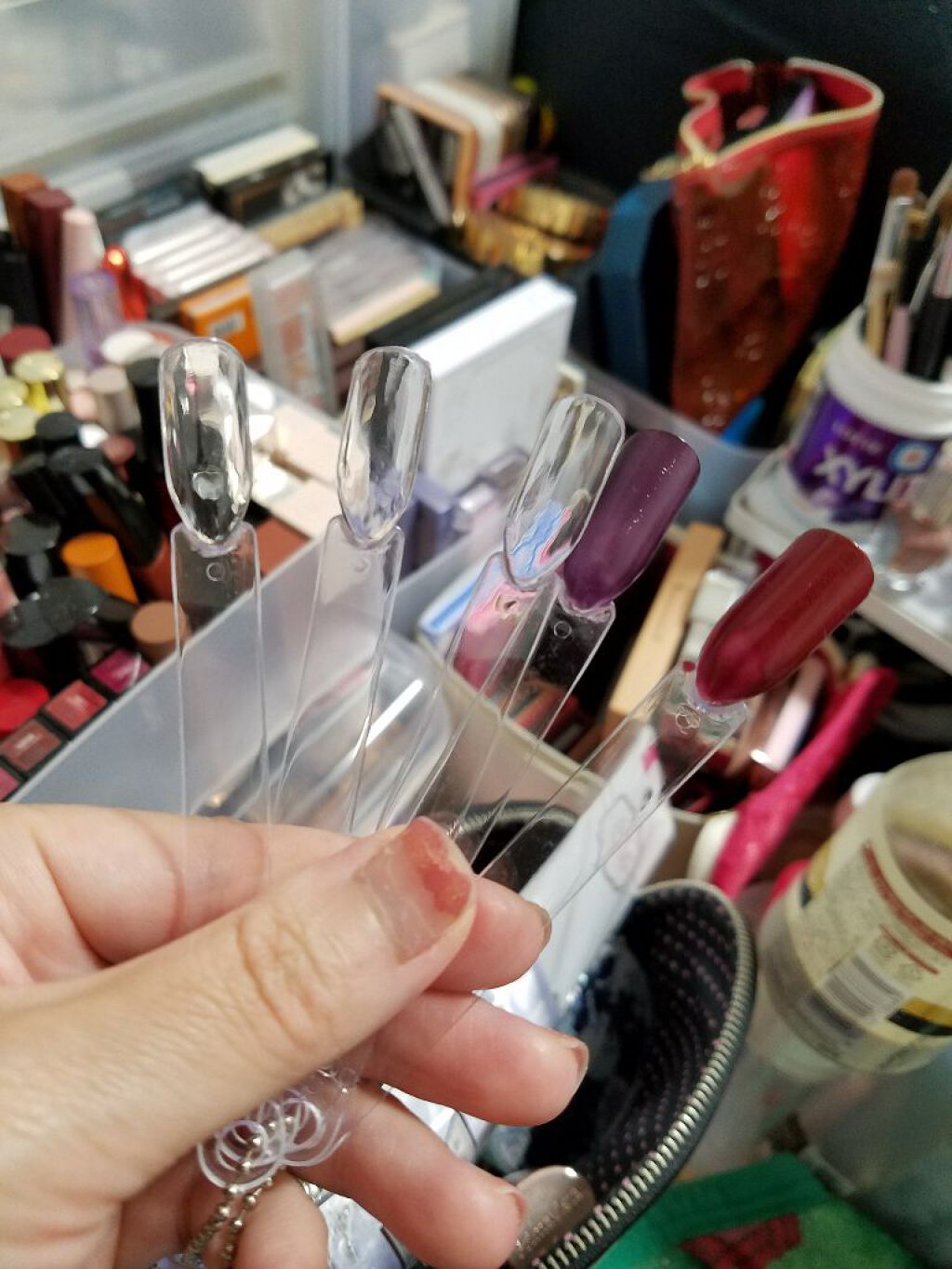 ネイルカラーチャートスティック/DAISO/ネイル用品を使ったクチコミ(2枚目)